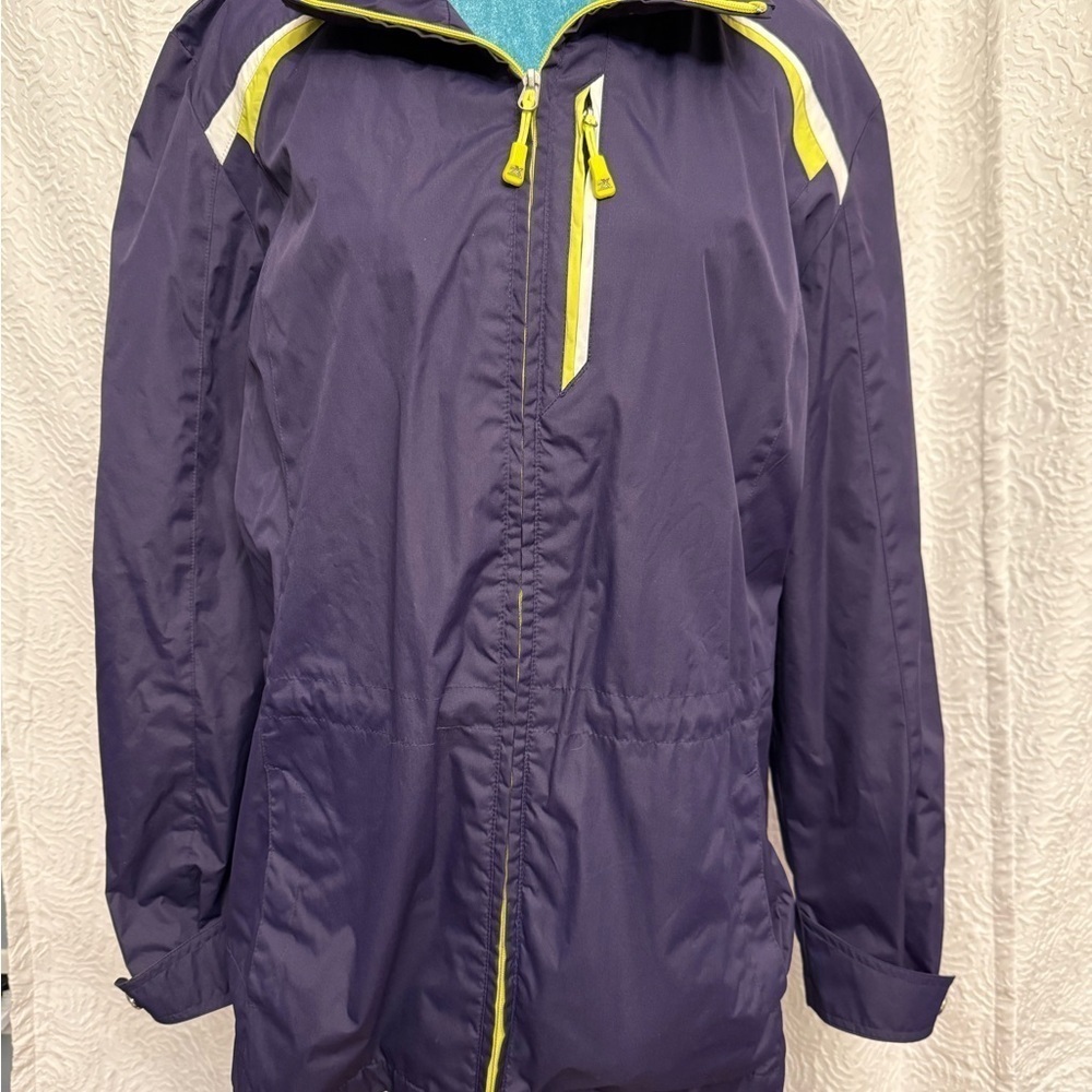 ZeroXposur Womens Purple Hooded
Winter Jacket Coat Size XXL